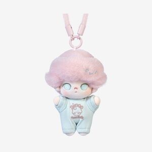 Pop Mart Dimoo Crush on Coffee Series Plush Keychain - Grapefruit Americano